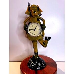 Michelle Allen Standing Dog Clock by Allen Designs WORKS